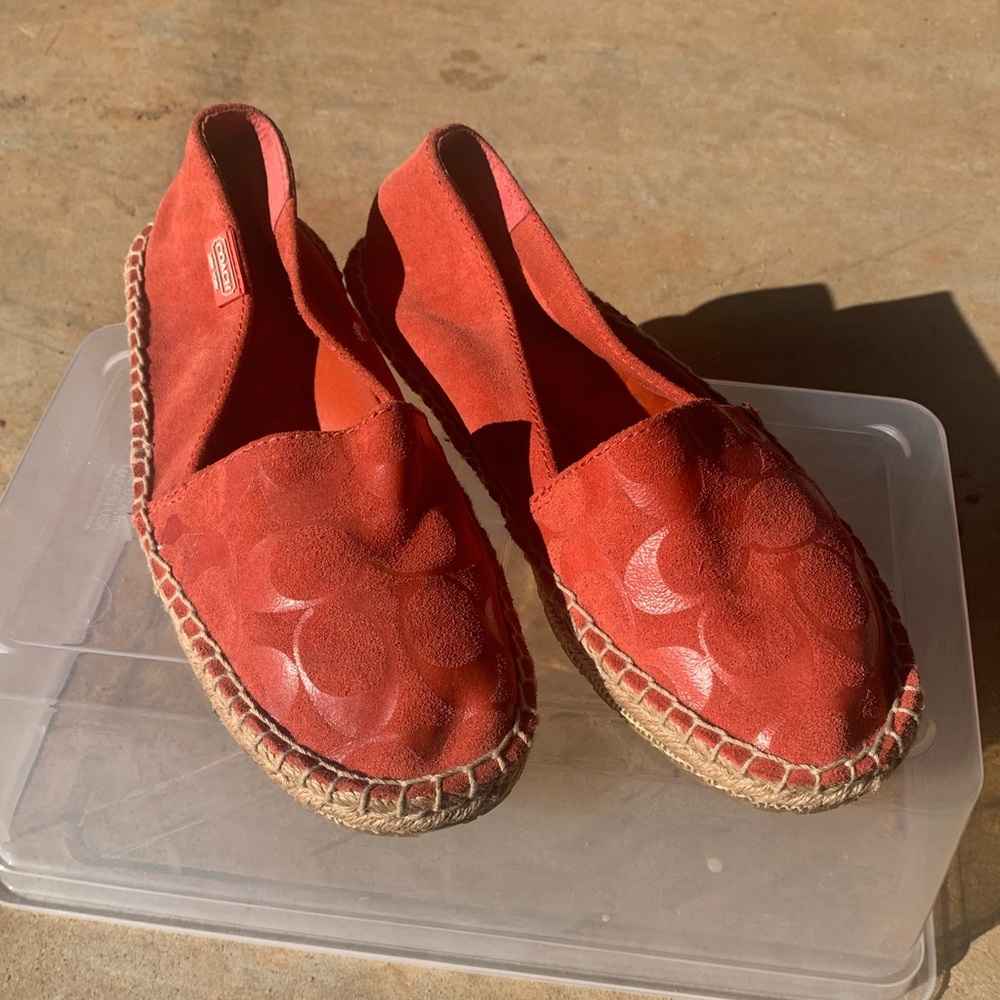 Coach slip ons